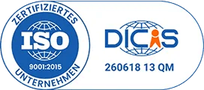 ISO 9001 Konformität des Managementsystems durch Zertifizierungsaudit für IQUL bestätigt